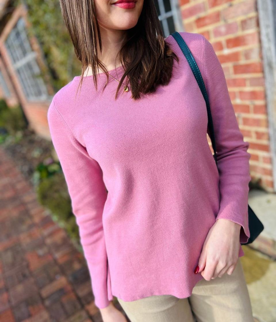 Pink Cotton Jumper