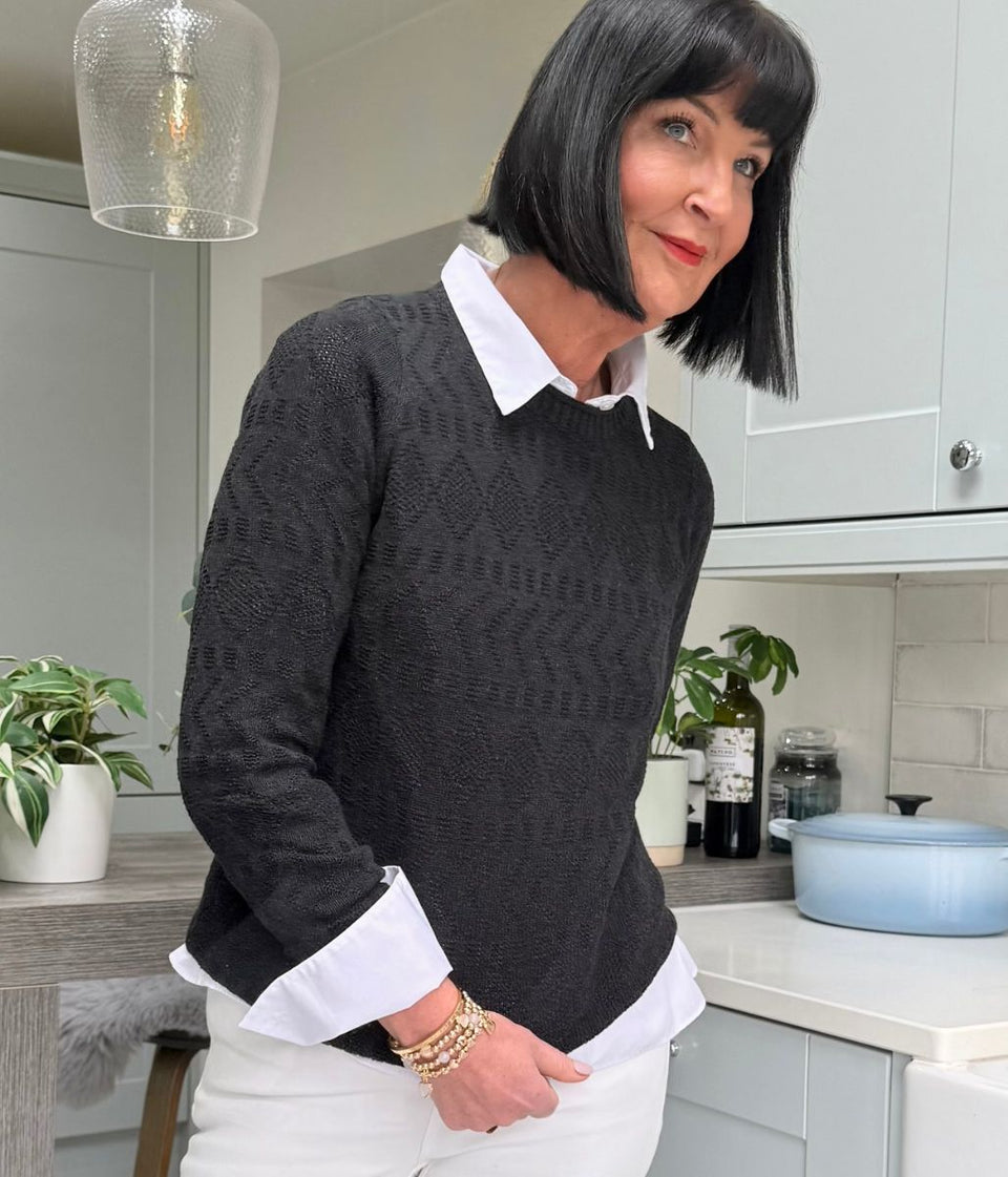 Graphite Ex Seasalt Cotton Kinter Jumper