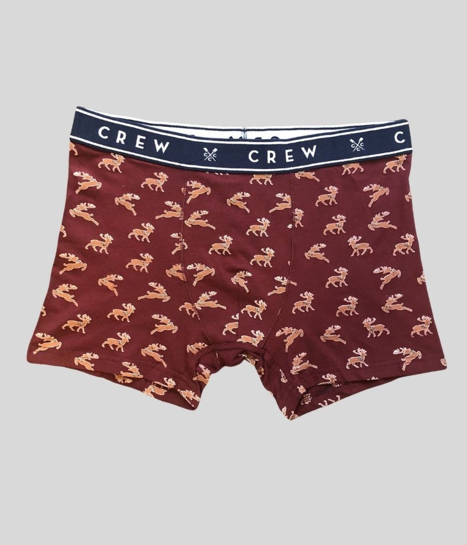 Mens 3 Pack Festive Logo Boxer Shorts