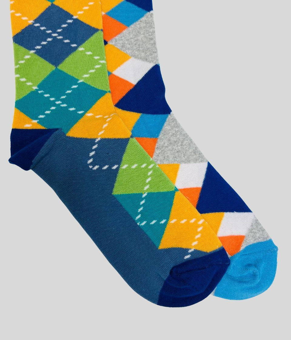 Happy Socks 2 Packs Diamond Design
