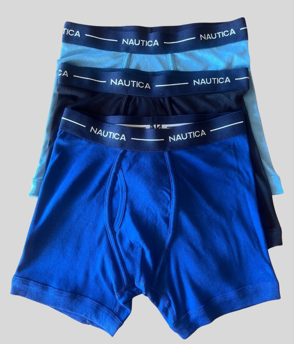 Nautica Cotton Boxer Shorts - 3 Pack