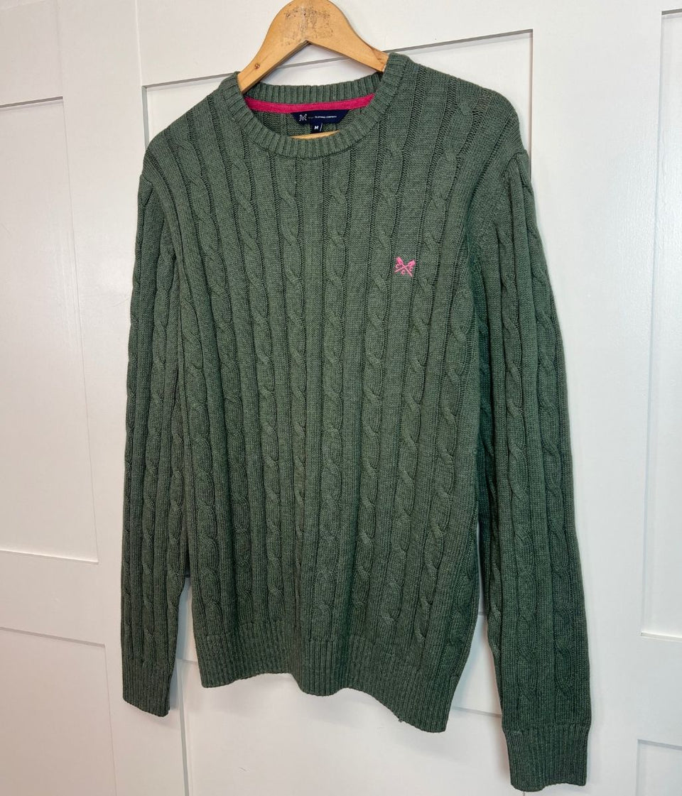 Thyme Mens Oarsman Cable Jumper