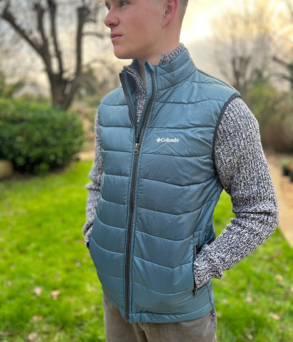 Teal Mens Omni-Heat Gilet