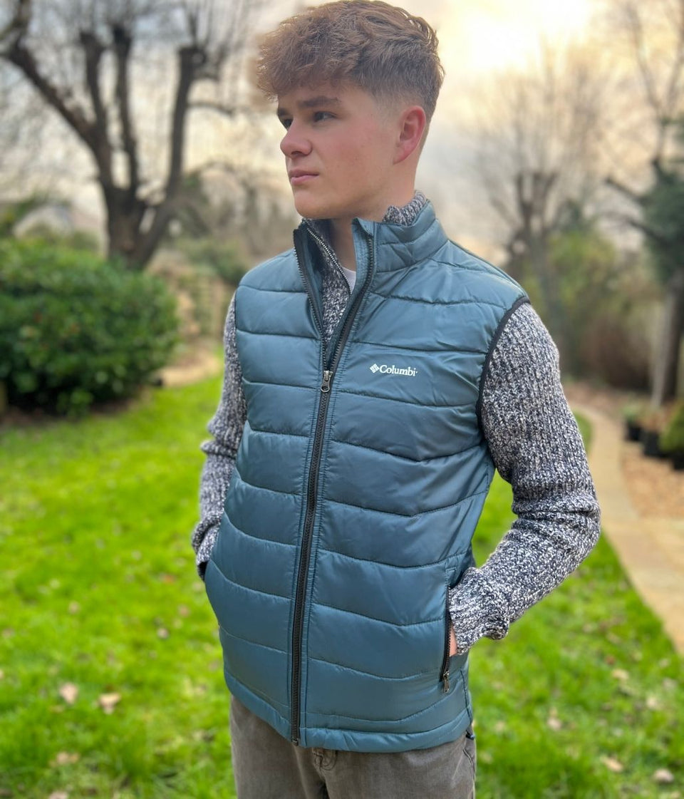 Teal Mens Omni-Heat Gilet