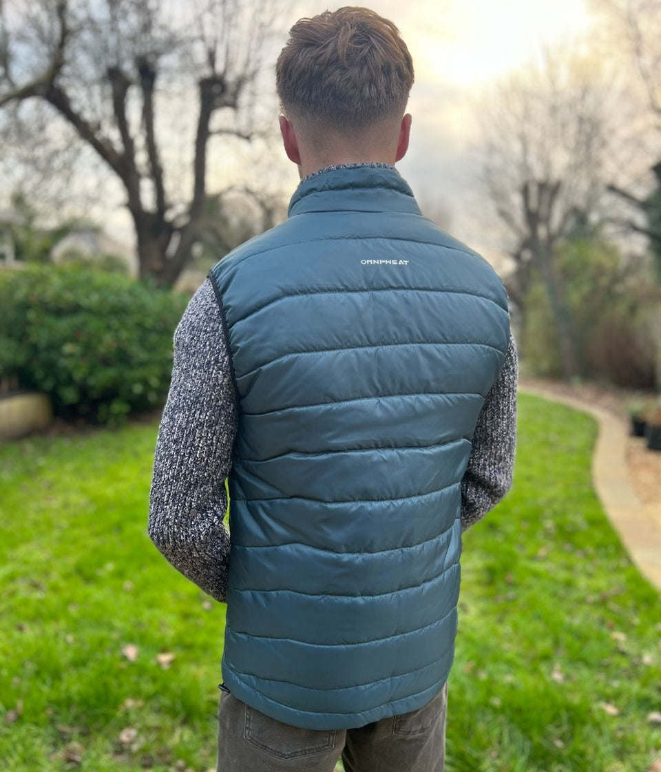 Teal Mens Omni-Heat Gilet