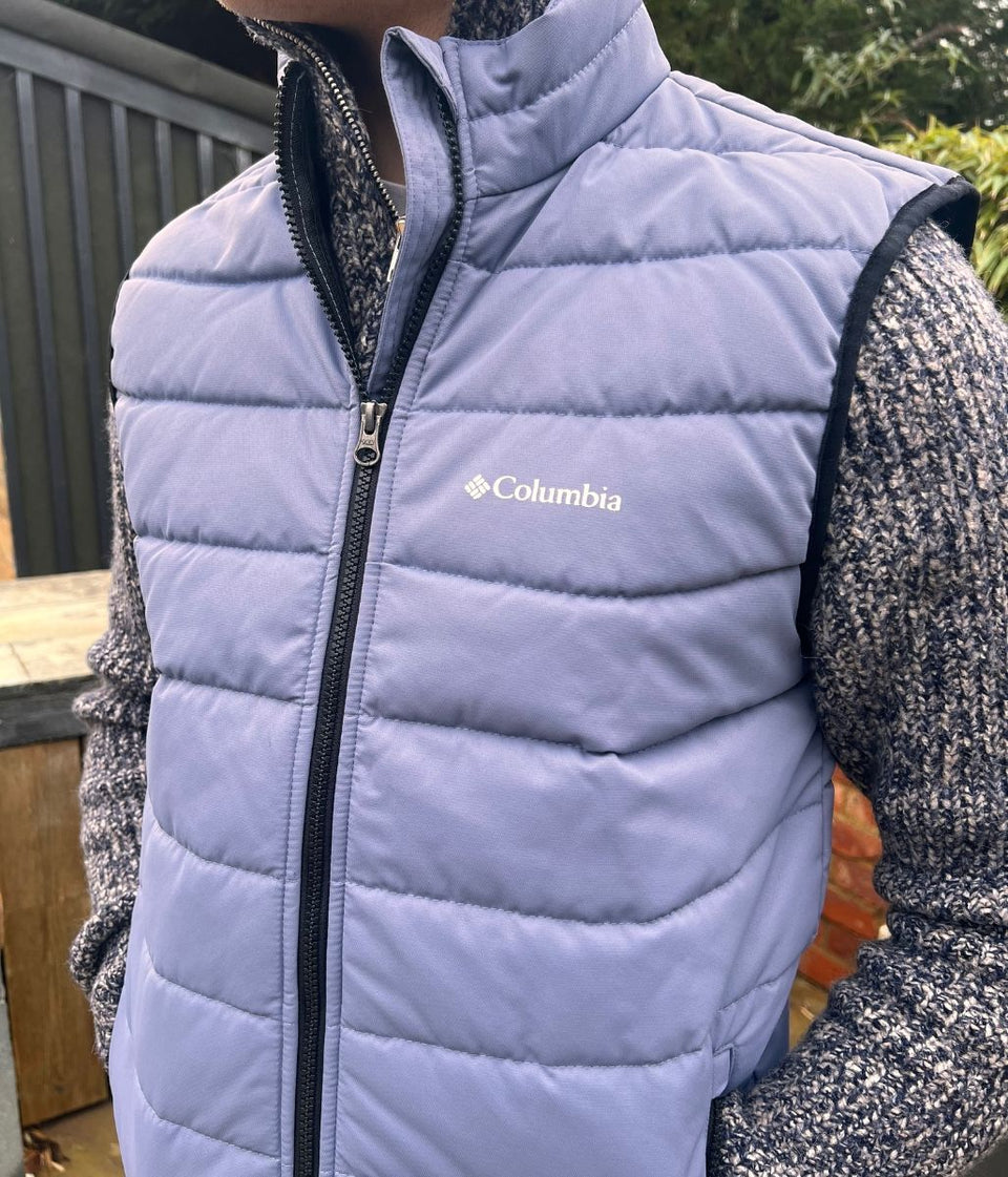 Blue Mens Omni-Heat Gilet