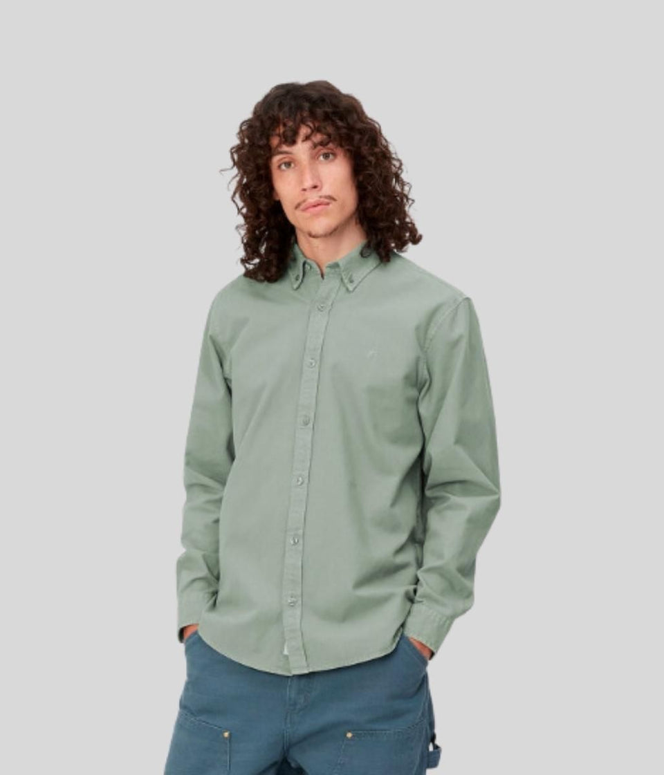 Green Bolton Cotton Shirt