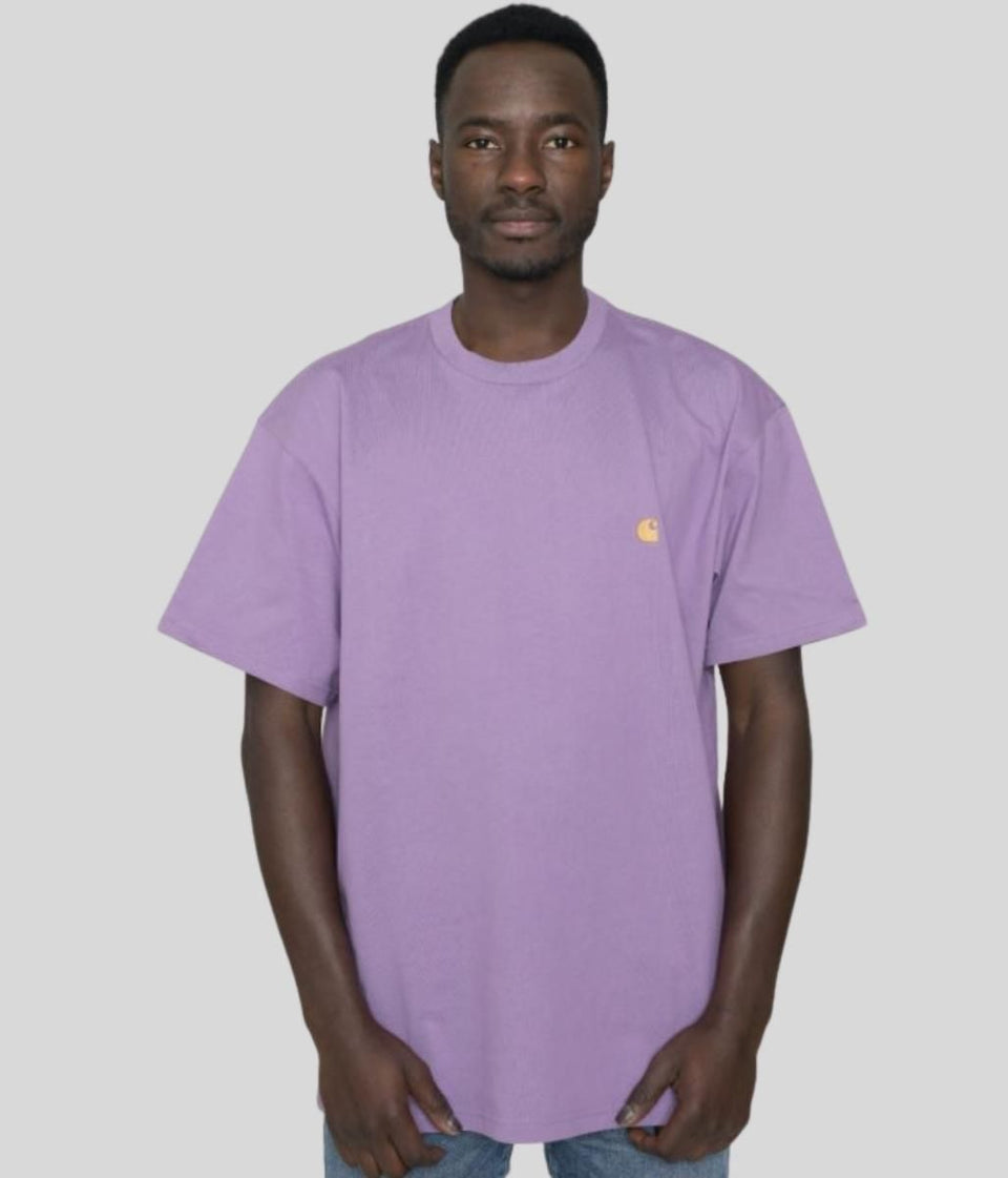 Purple Chase Cotton T-Shirt