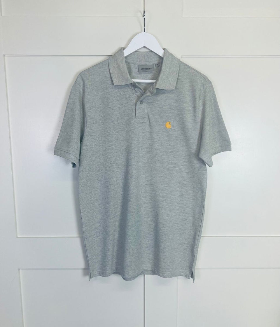 Grey Men's Chase Pique Polo Shirt