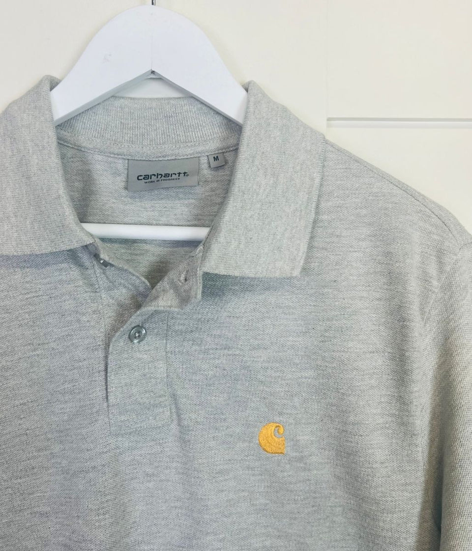 Grey Men's Chase Pique Polo Shirt