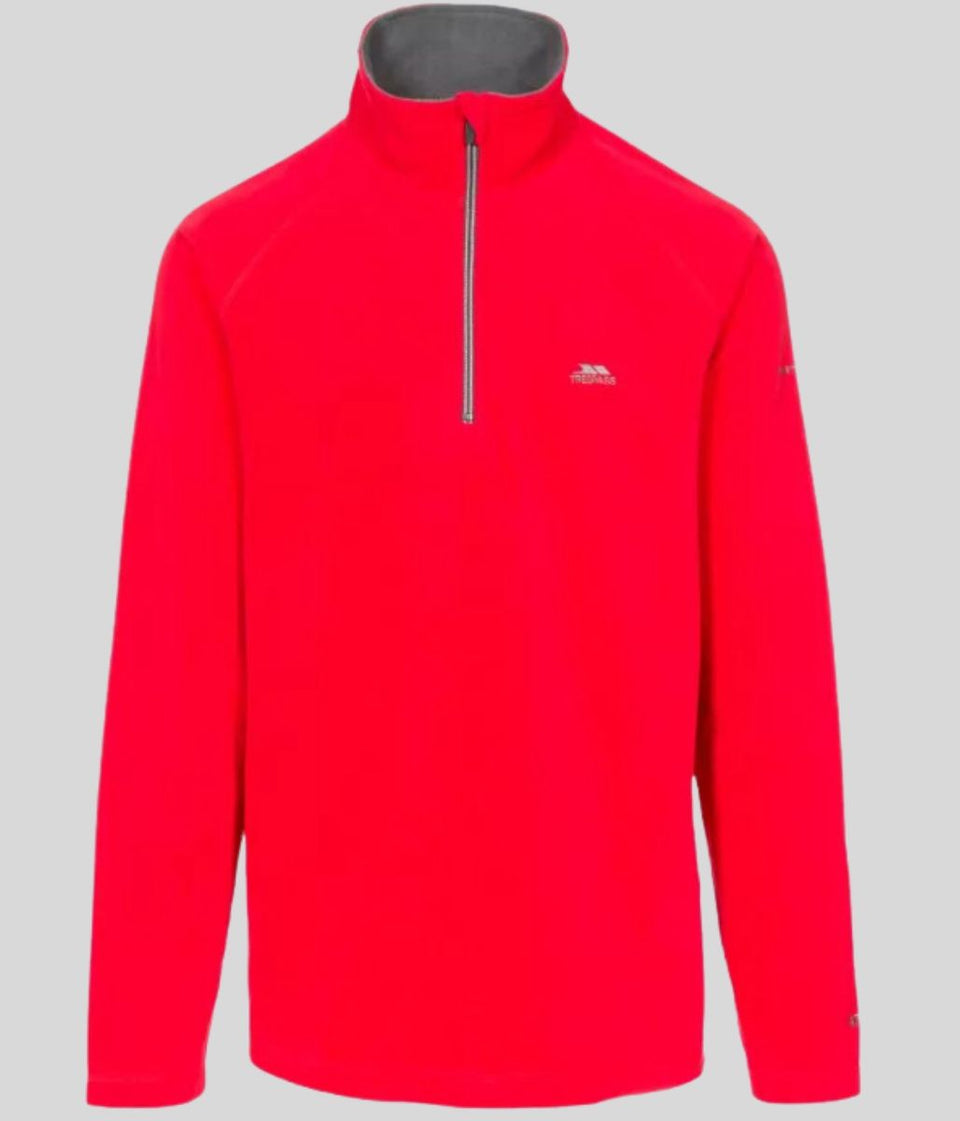 Red Mens Blackford Fleece Top