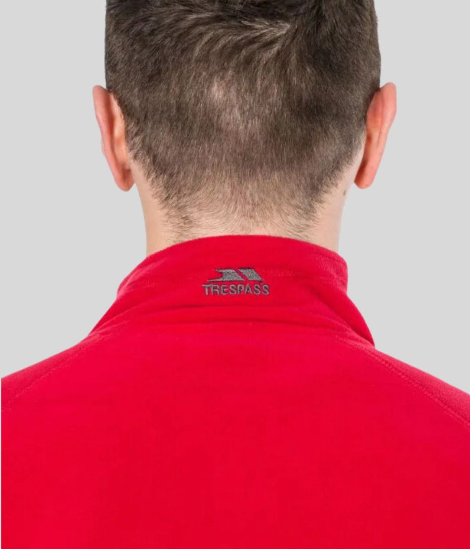 Red Mens Blackford Fleece Top