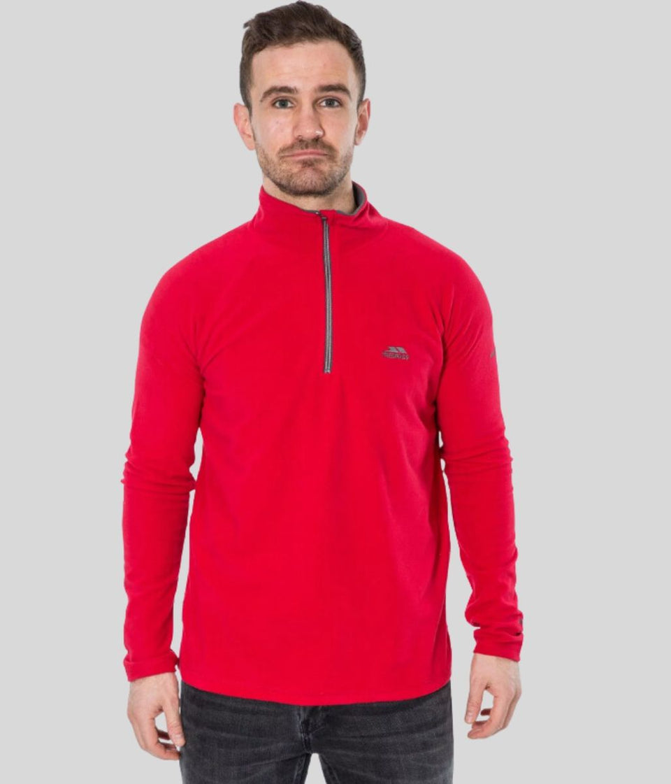 Red Mens Blackford Fleece Top