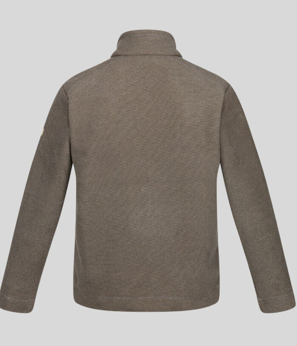 Deep Taupe Mens Garrian Fleece Jacket