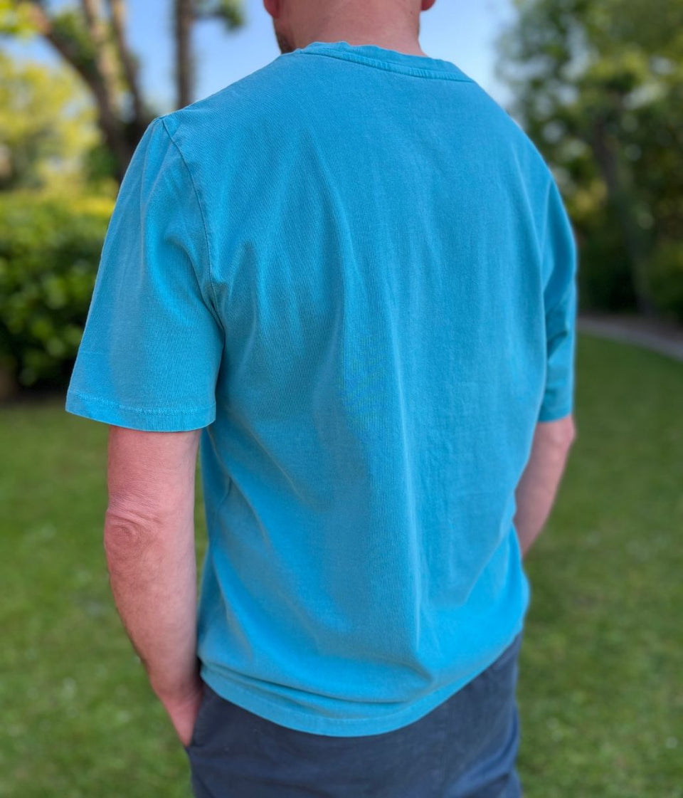 Turquoise Ex Seasalt Hepworth Carreck T Shirt