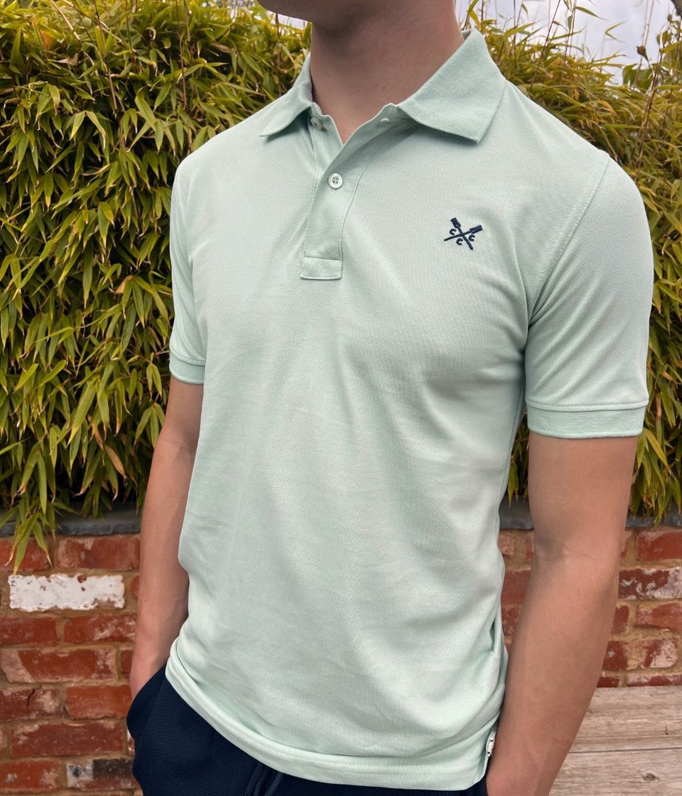 Mint Mens Classic Cotton Polo Shirt