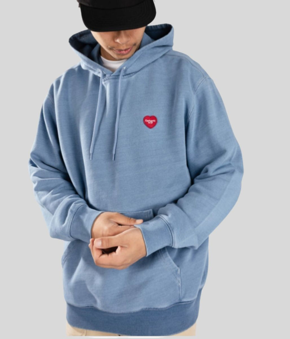 Blue Carhartt Ingo Hooded Sweatshirt