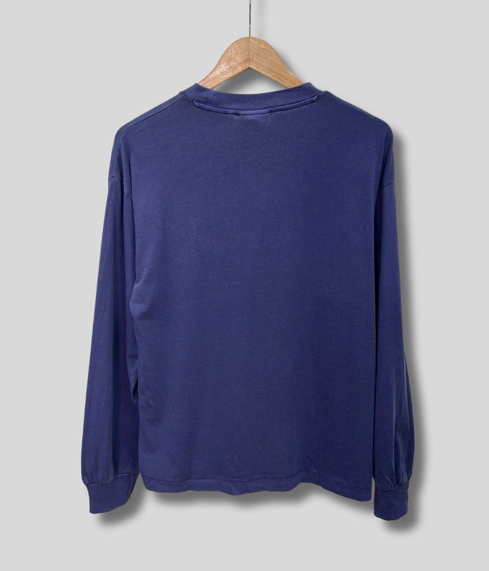 Indigo Carhartt Nelson Long Sleeve Tee