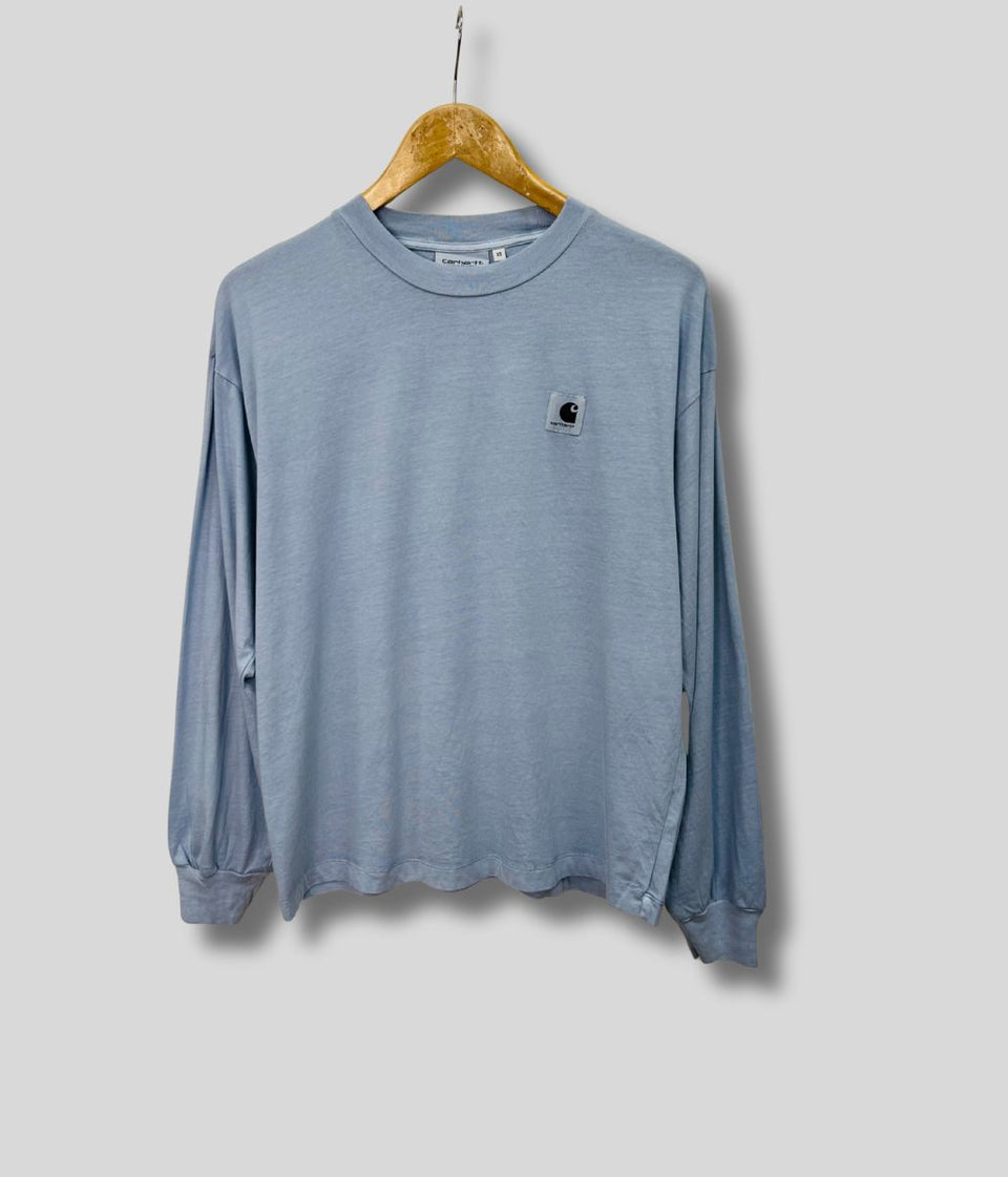 Light Blue Carhartt Nelson Long Sleeve Tee