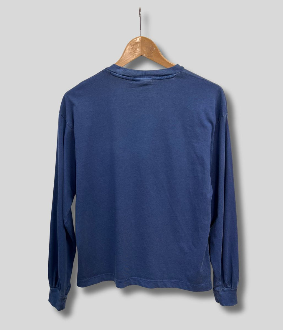 Navy Carhartt Nelson Long Sleeve Tee