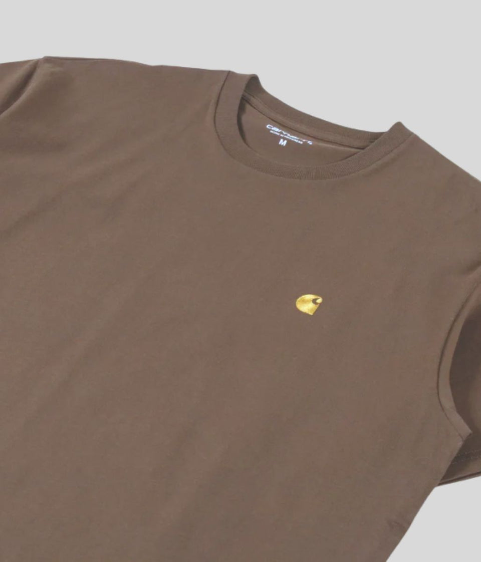 Brown Carhartt Chase T Shirt