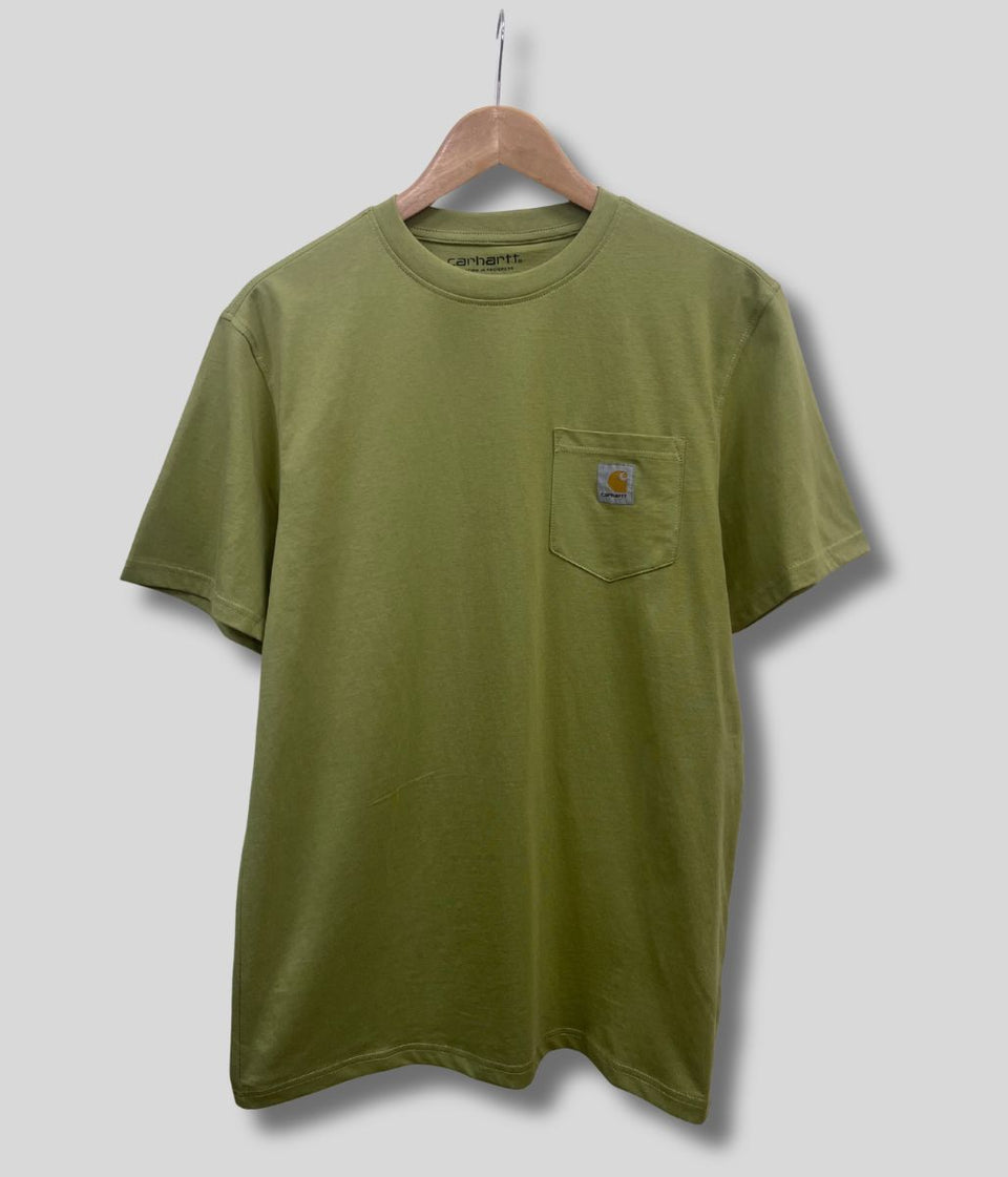 Green Carhartt Dearborn Relaxed Pocket T Shirt