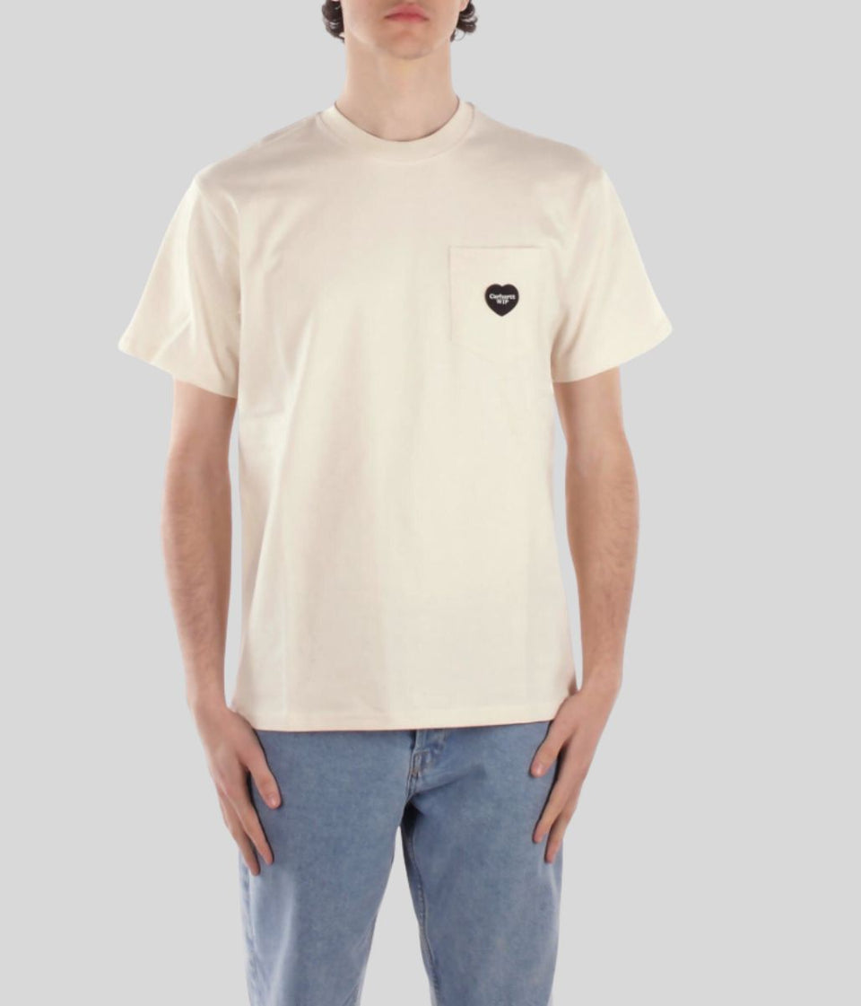 Cream Carhartt Ingo T Shirt