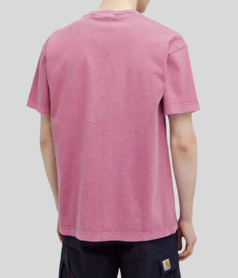 Dark Pink Carhartt Relaxed Nelson T Shirt