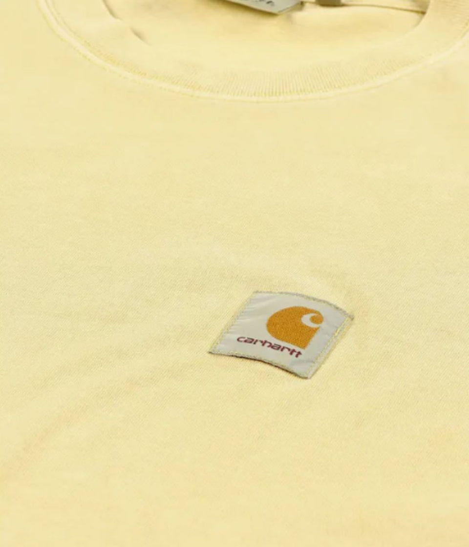 Pale Yellow Carhartt Relaxed Nelson T Shirt