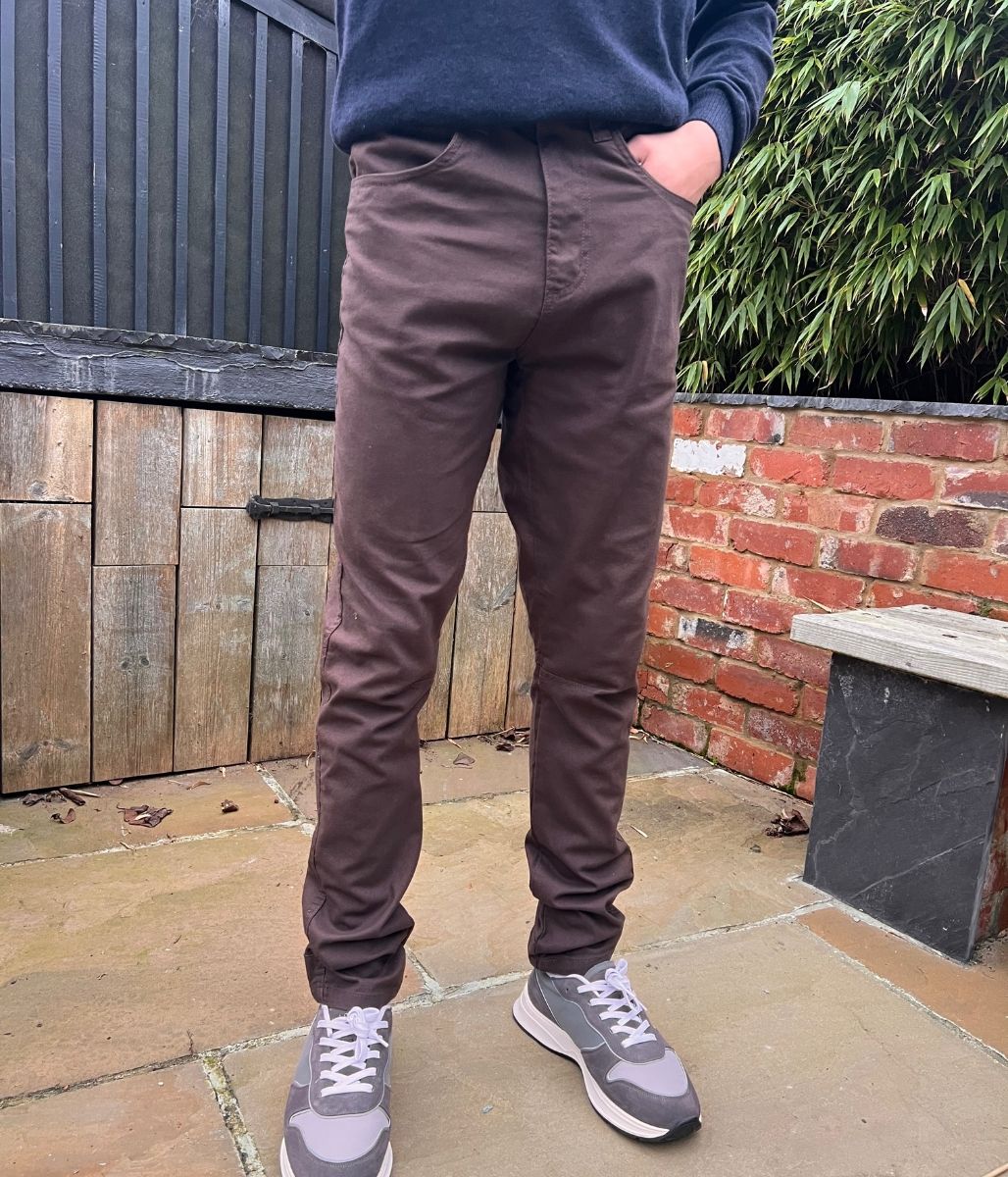Dark Chocolate Chocolate Colour Jeans Chocolate Brown Mens