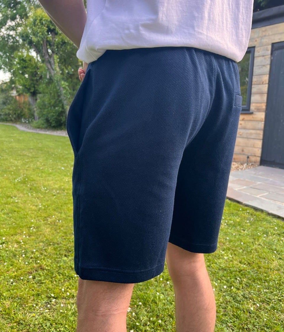 Navy Mens Jersey Shorts