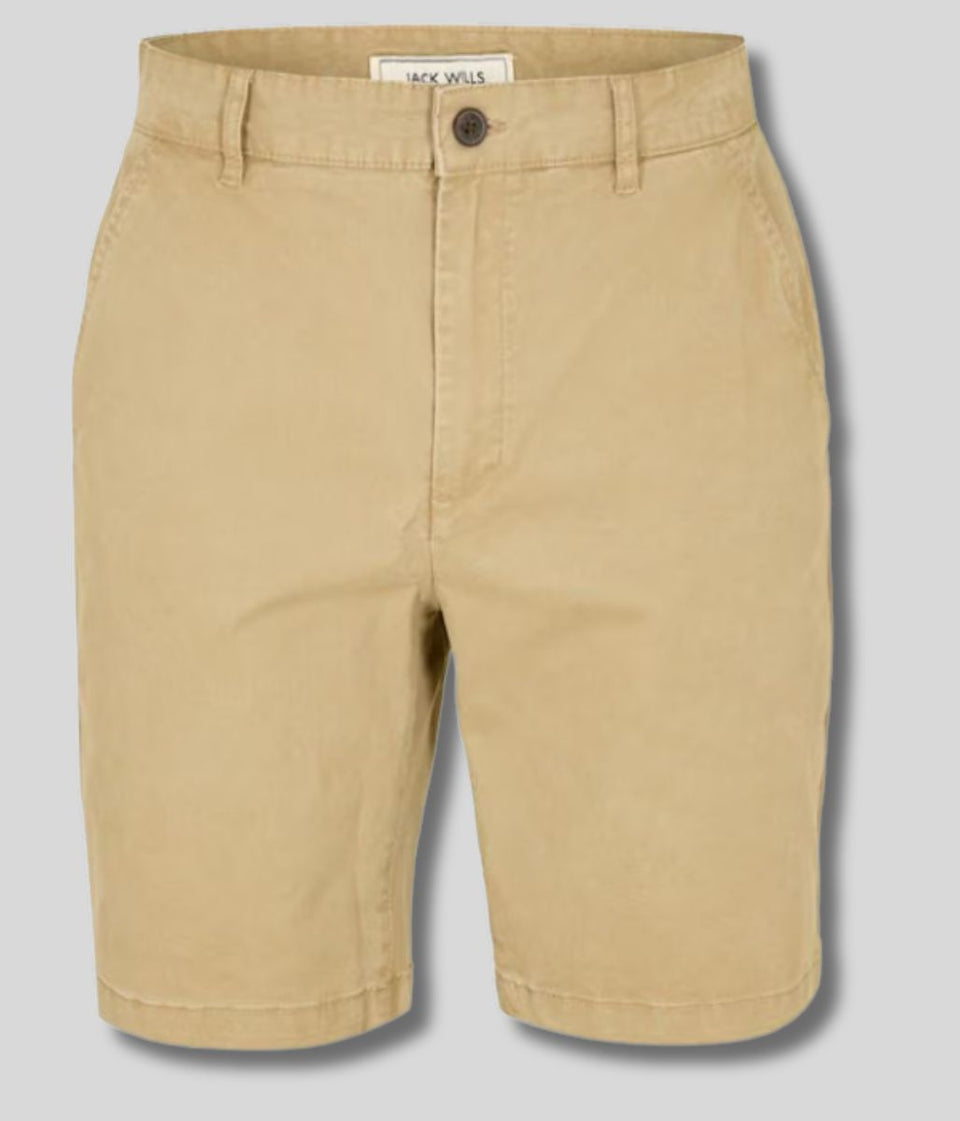 Mens Stone Slim Fit Chino Shorts