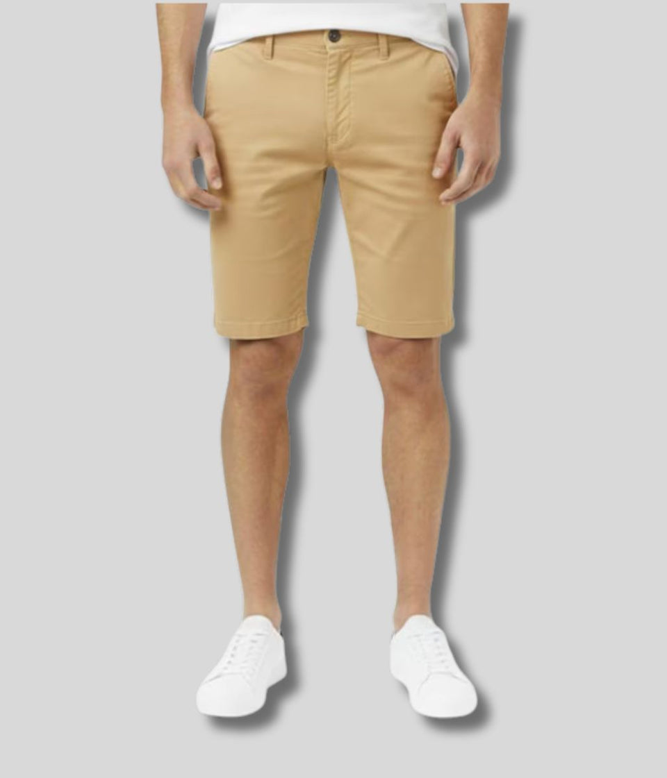 Mens Stone Slim Fit Chino Shorts