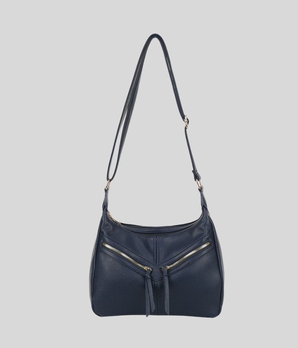 Navy Large Crossbody Handbag