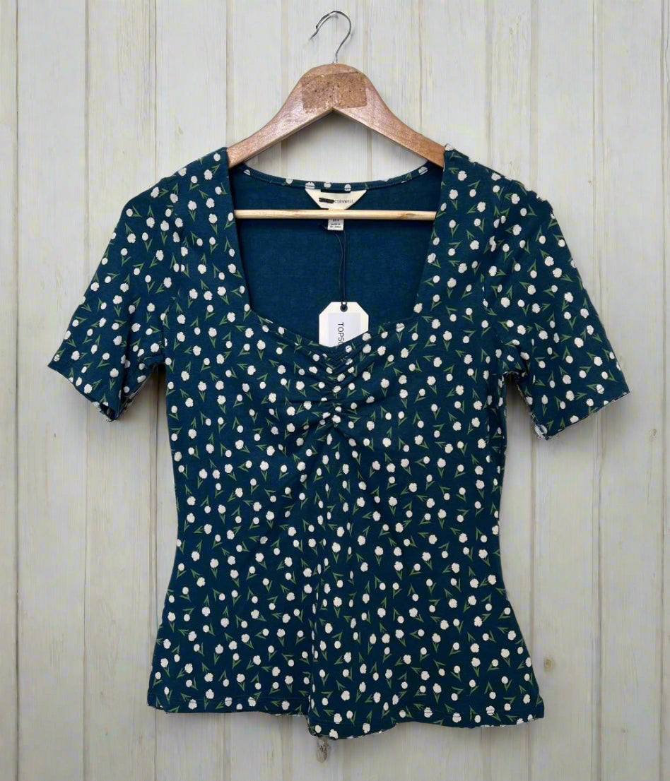 Ex Seasalt Gentle Wave Ditsy Top