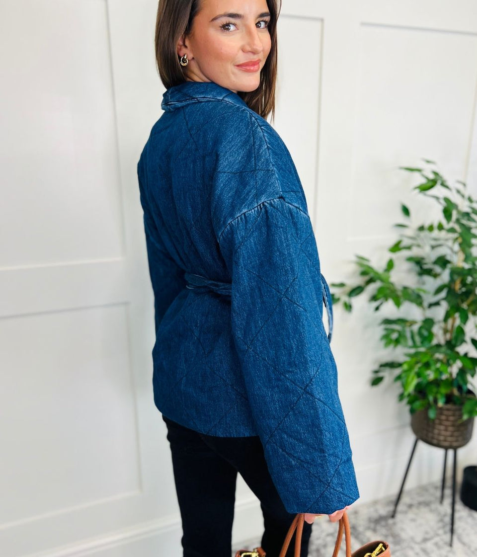 Quilted Sally Kimono Jacket