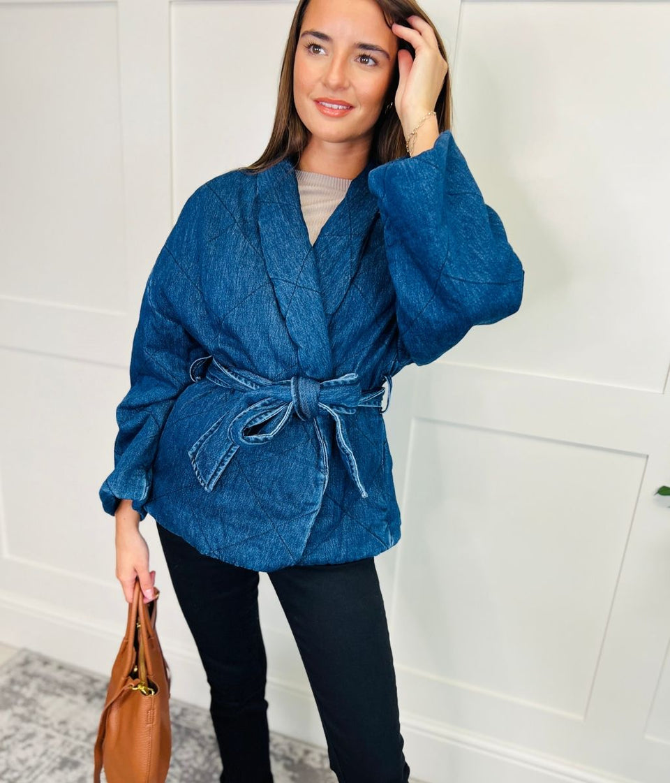 Quilted Sally Kimono Jacket