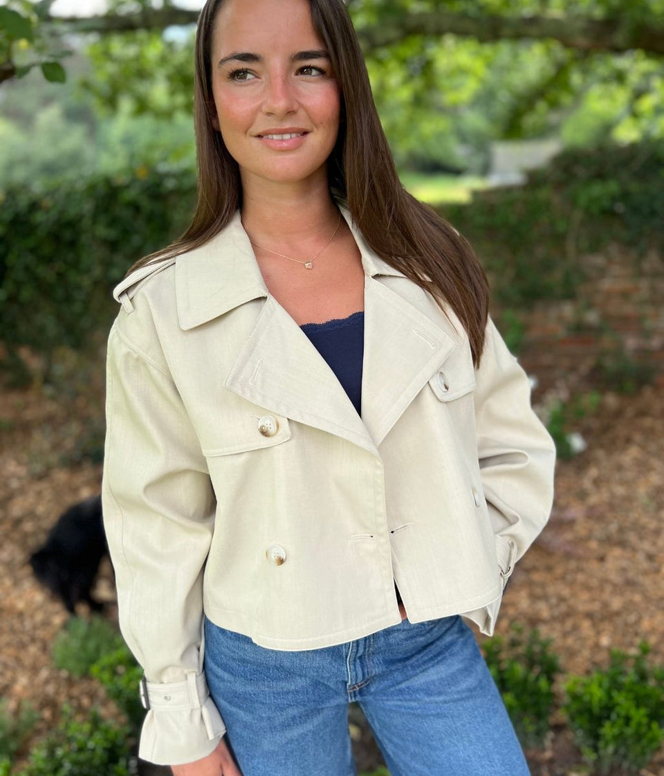 Stone Crop Trench Coat