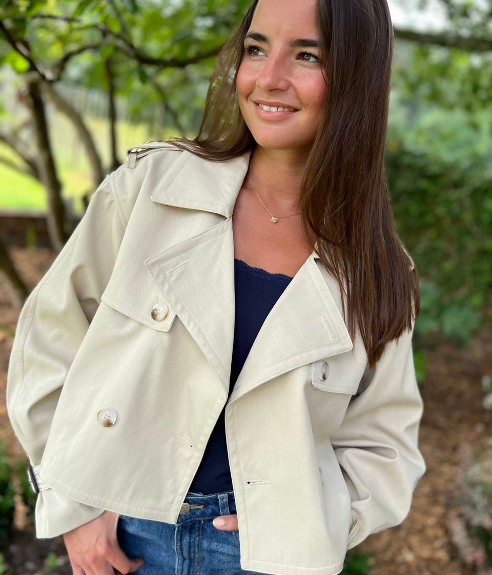 Stone Crop Trench Coat