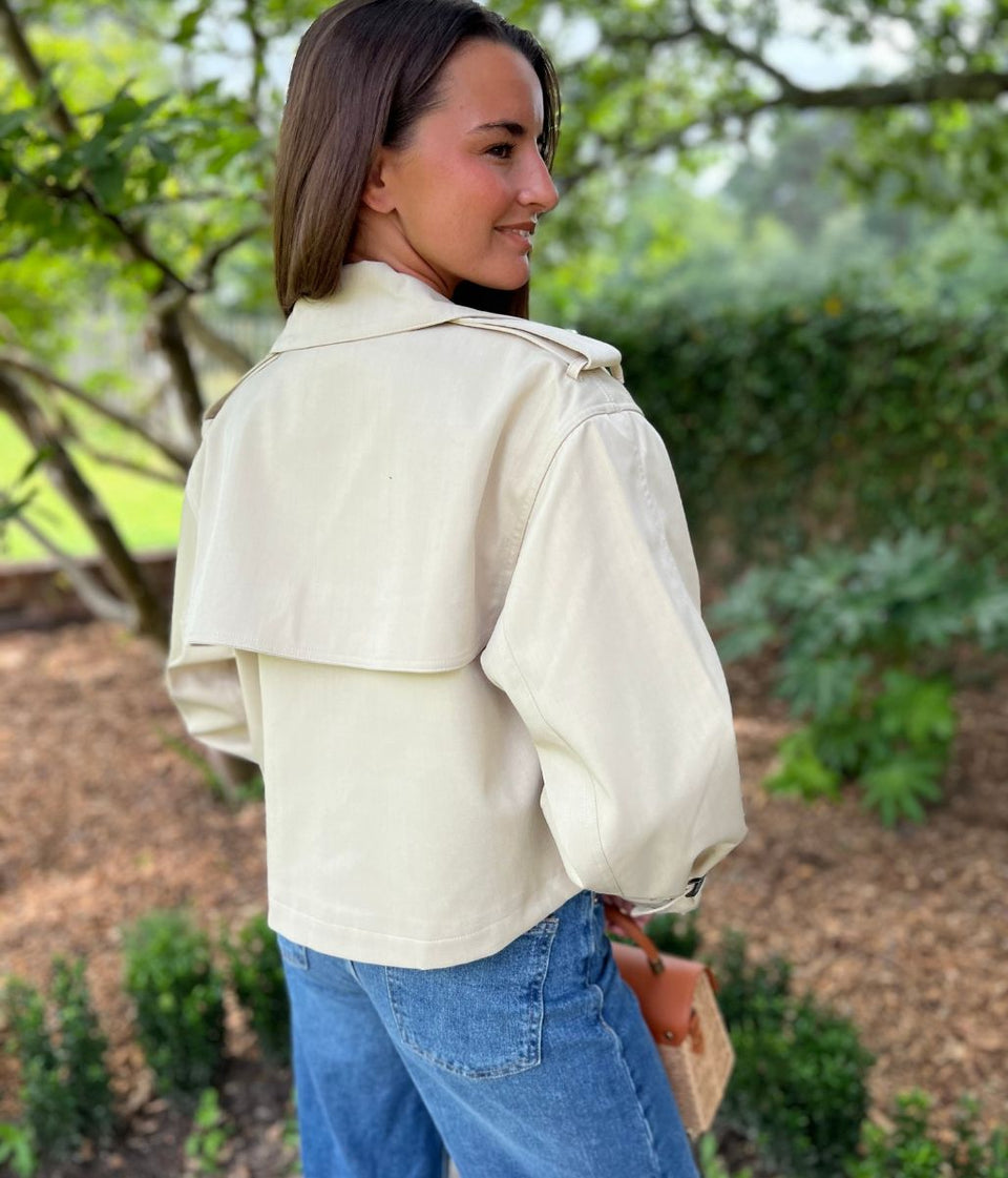 Stone Crop Trench Coat
