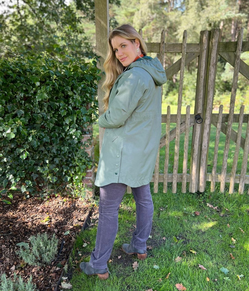 Sage Green Winnie Waterproof Coat
