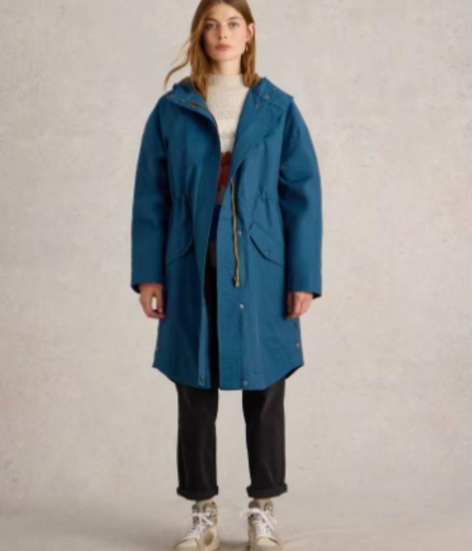 Teal Winnie Waterproof Coat