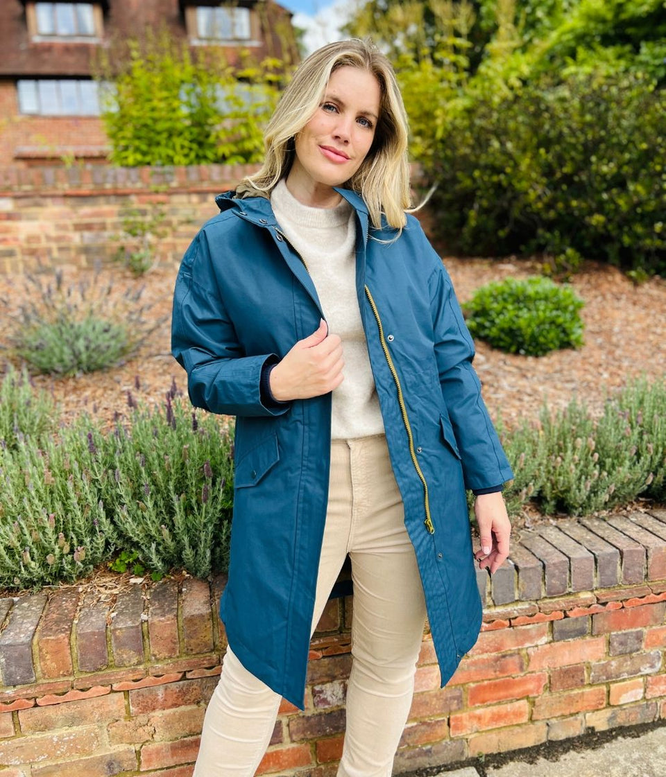 Teal Winnie Waterproof Coat