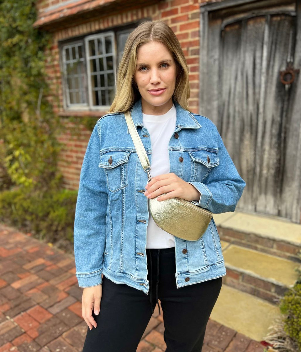 Light Blue Denim Trucker Jacket