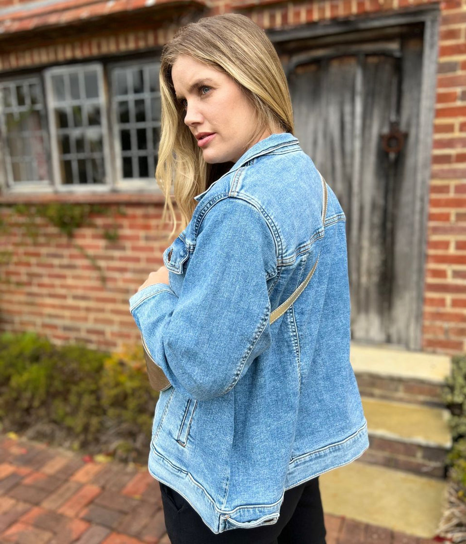 Light Blue Denim Trucker Jacket