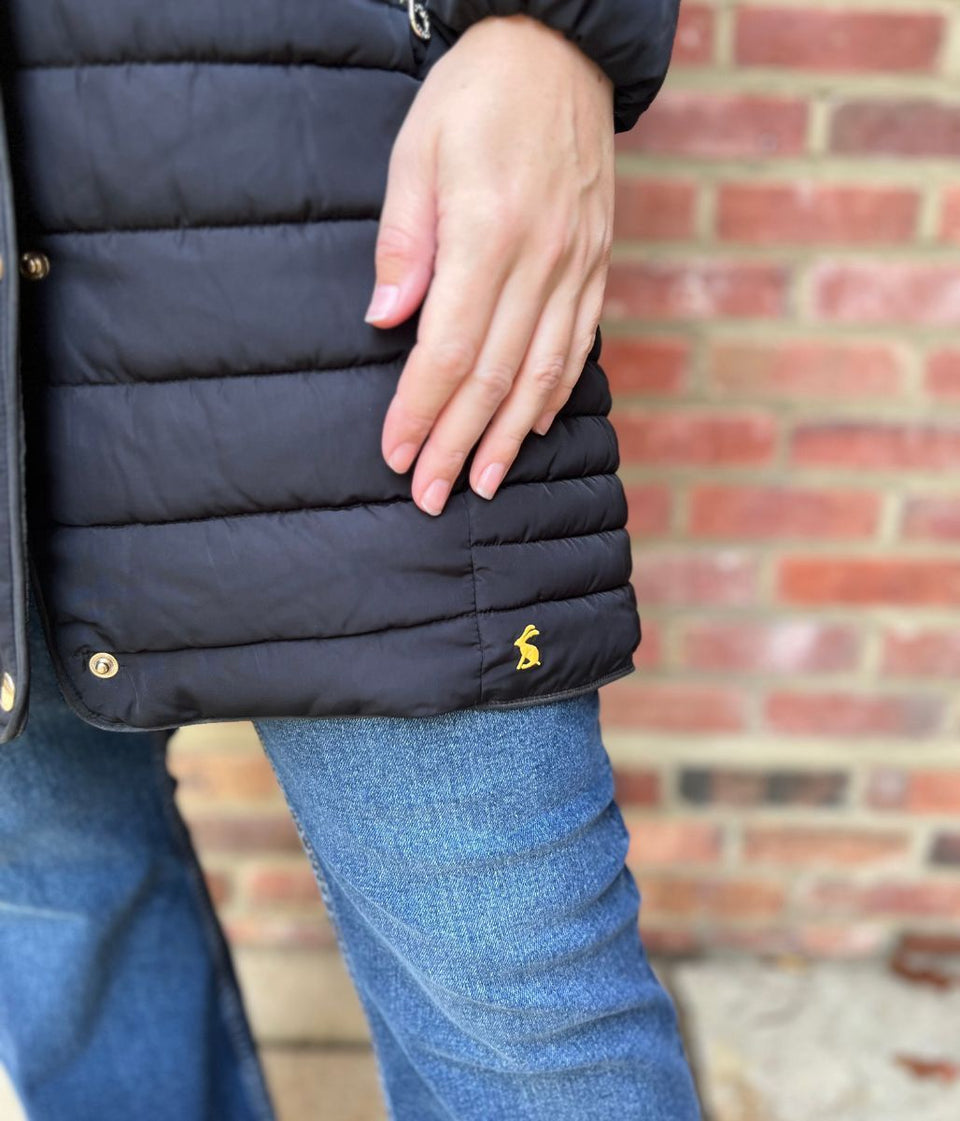 Black Cherington Padded Coat