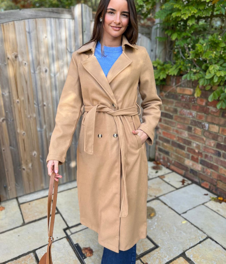 Camel Brave Soul Virgo Long Coat