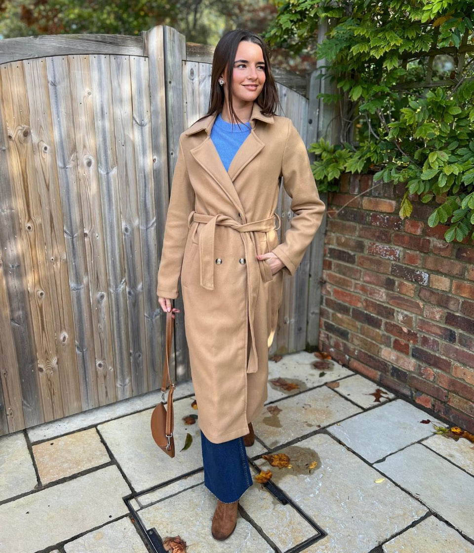 Camel Brave Soul Virgo Long Coat