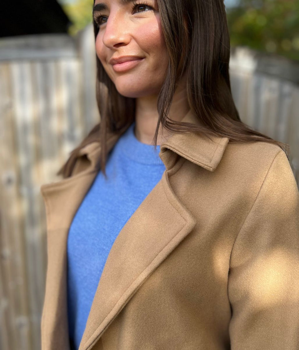 Camel Brave Soul Virgo Long Coat