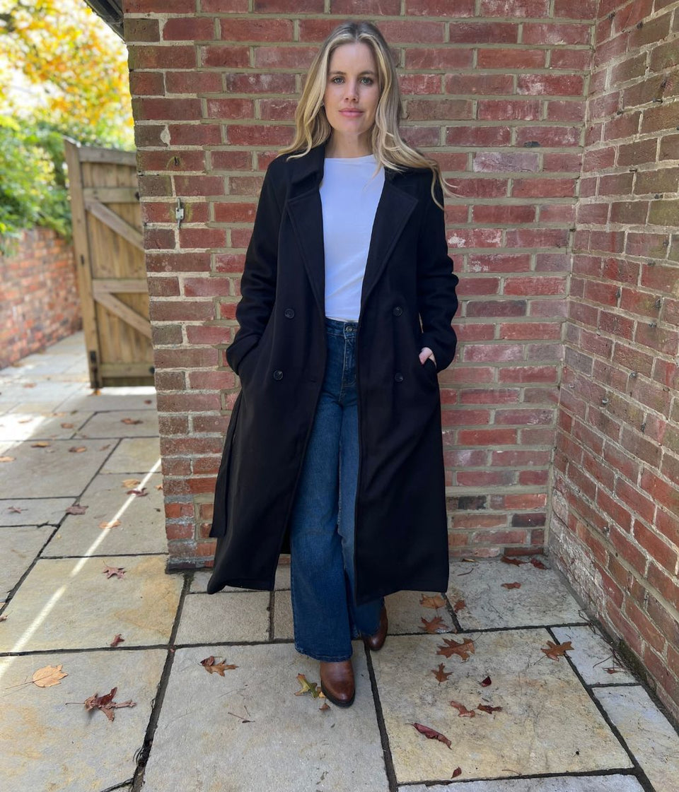 Black Brave Soul Virgo Long Coat